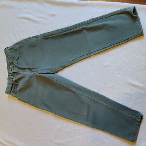 VTG Made in USA 100% Cotton Jeans Sage Green Size 8